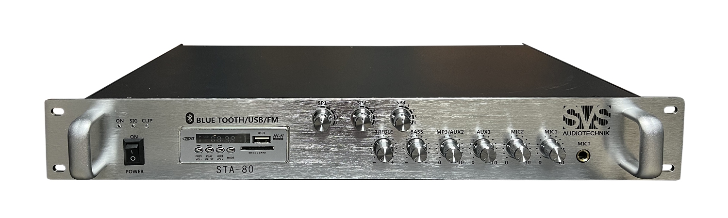 SVS Audiotechnik STA-80 Микшер-усилитель для систем Public Address в Марий Эле
